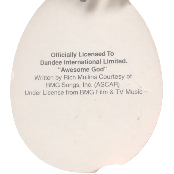 Dan Dee Collector’s Choice Easter Bunny Rabbit Bible Singing Awesome God VIDEO - Picture 4 of 17